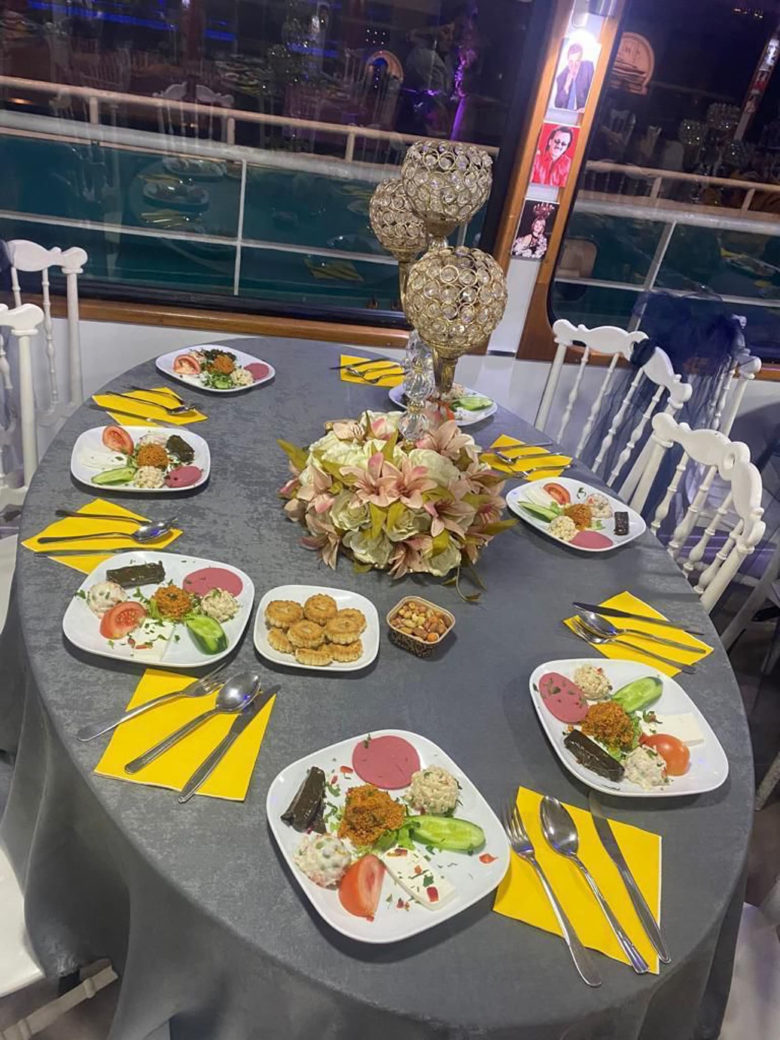 Mega Etkinlik Yatı · 150 Kişilik interior view 6 — 150-guest mega event yacht for Bosphorus large gatherings