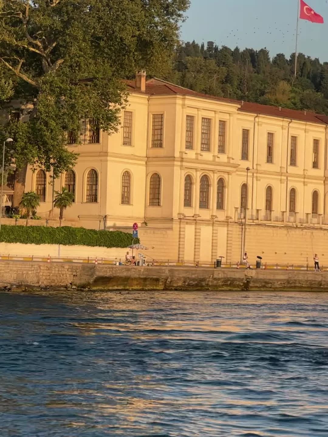 Guests under the first Bosphorus bridge