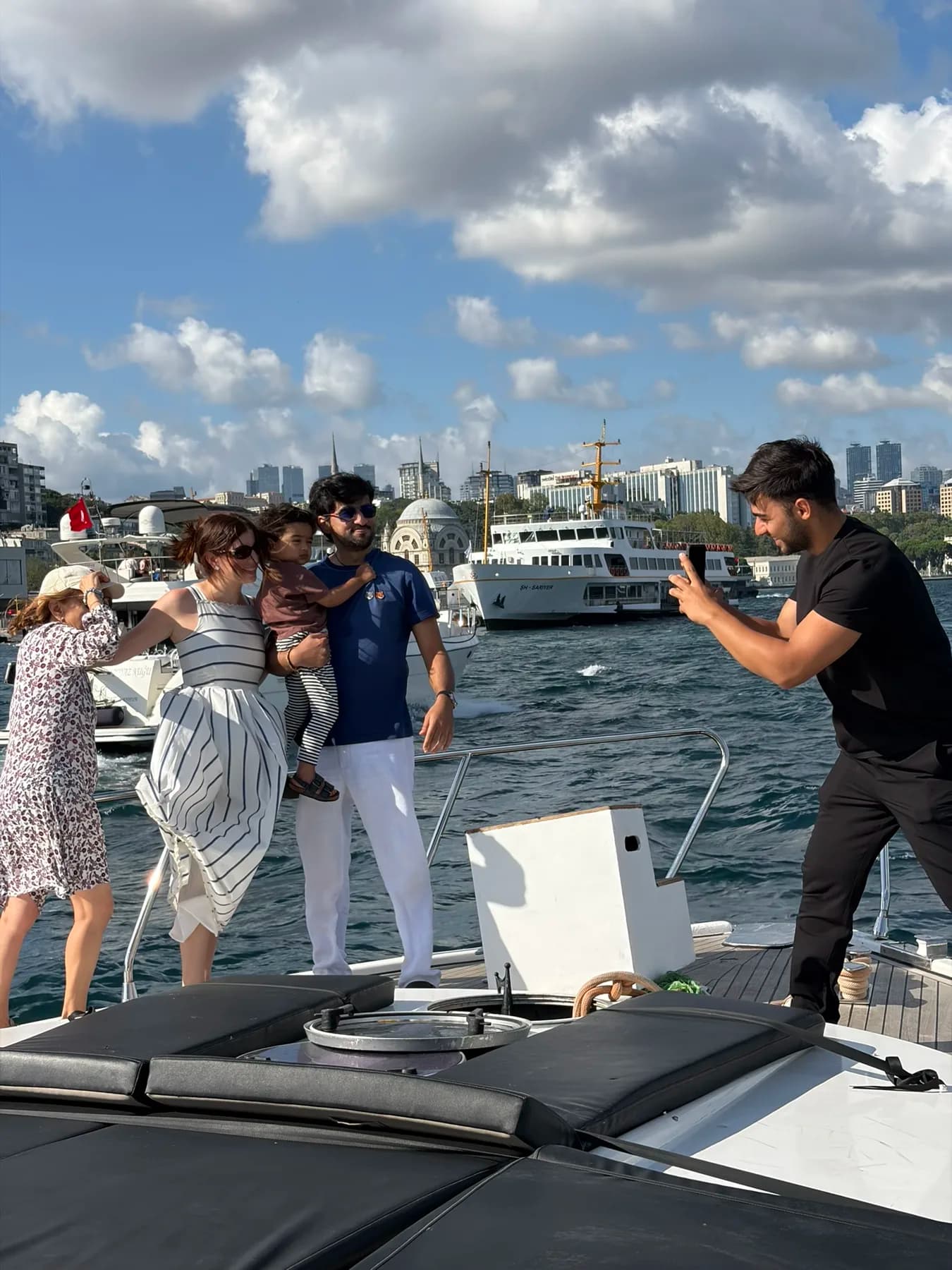 Maiden's Tower from the Water — Family Photo Stop